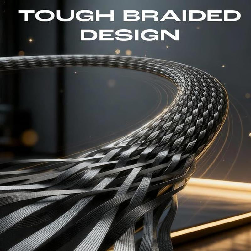 Experience Lightning-Fast Charging with the Invisible Holder Charger Cable & Stand - Your Ultimate 2-in-1 Solution for Gaming, Office, and Travel!